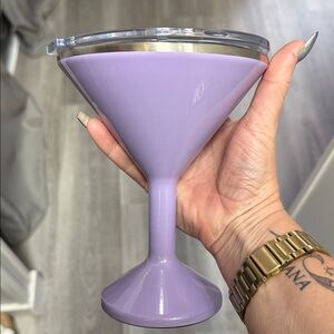 ORCA Lavender Martini Glass with Lid